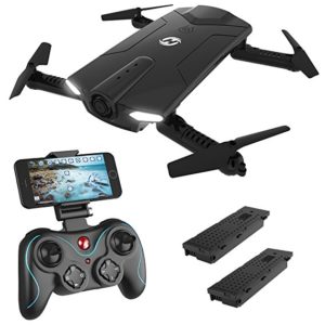 Cheap Drones - Holy Stone HS160 Shadow FPV RC Drone with 720P HD Wi-Fi Camera Live Video Feed 2.4GHz 6-Axis Gyro Quadcopter