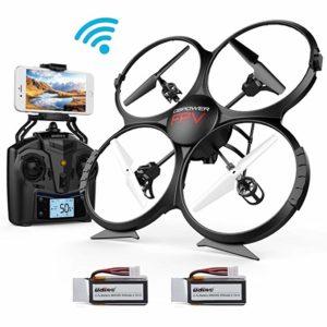 Cheap Drones - WIFI FPV Version U818A Drone with 720P HD Camera DBPOWER Headless Mode Quadcopter