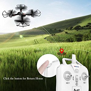 DROCON Drone For Beginners X708W Wi-Fi FPV Training Quadcopter One Key Return Mode