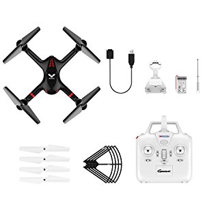 DROCON Drone For Beginners X708W Wi-Fi FPV Training Quadcopter Package Contents