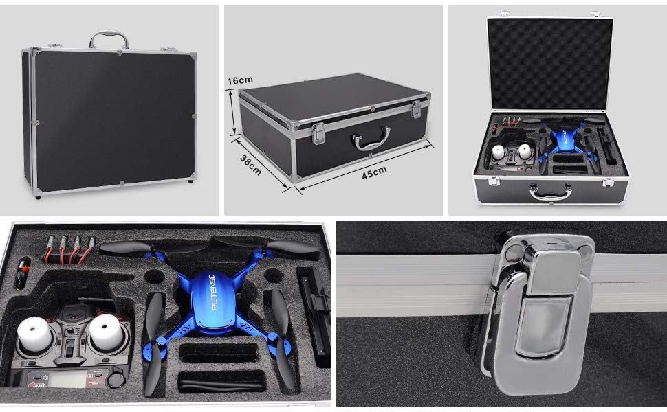 Potensic Drone with HD Camera F181DH RC Drone Quadcopter Case